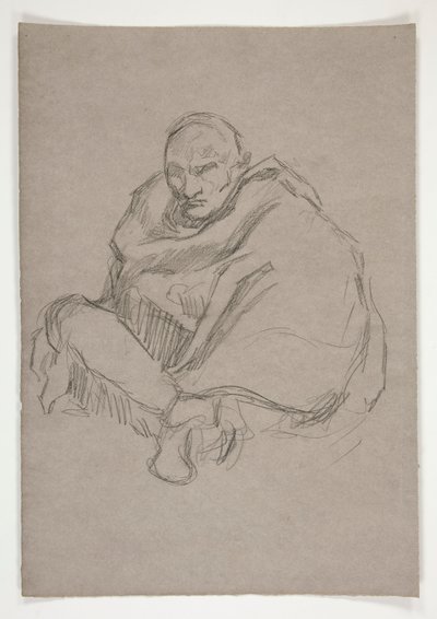 için şekil çalışması by Edwin Austin Abbey