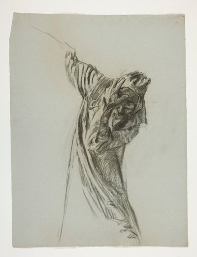 Kral Arthur için şekil çalışması by Edwin Austin Abbey
