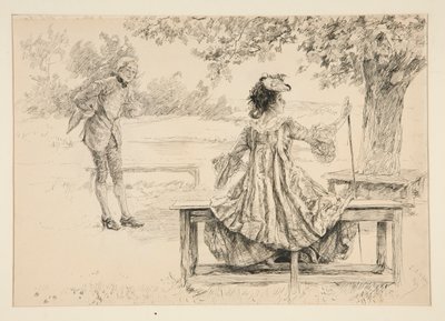 İllüstrasyon by Edwin Austin Abbey
