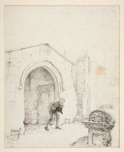 İllüstrasyon by Edwin Austin Abbey