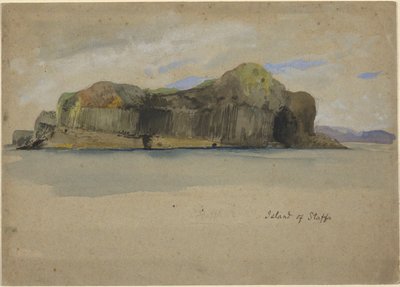 Staffa Adası by Edwin Austin Abbey