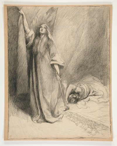 hapis ve kız kardeş by Edwin Austin Abbey