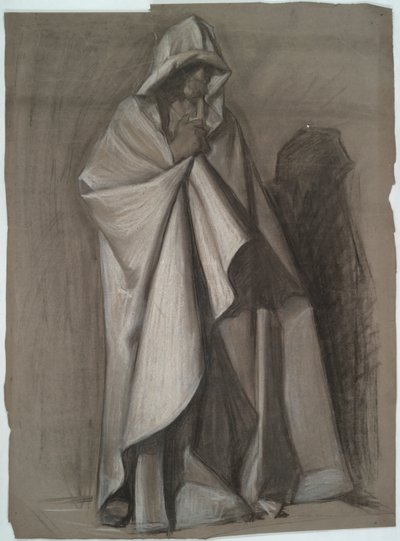 Arimathealı Joseph, Figür çalışması by Edwin Austin Abbey