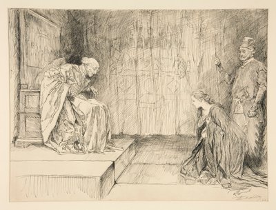Lafeu: by Edwin Austin Abbey