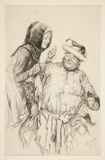 Hanımefendi Çabuk: by Edwin Austin Abbey