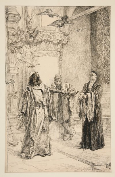 Utangaç: by Edwin Austin Abbey