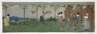 için çalışma by Edwin Austin Abbey