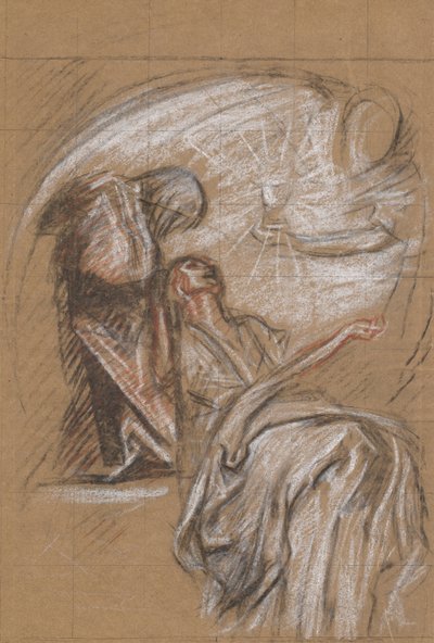 için çalışma by Edwin Austin Abbey