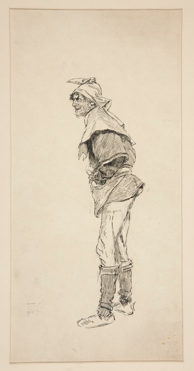 Kral Henry IV için Çalışma (Bölüm I) by Edwin Austin Abbey