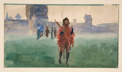 Gezici Ozan Çalışması (yağlı boya) by Edwin Austin Abbey