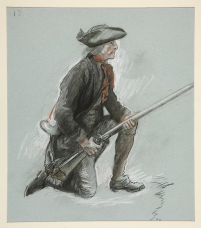 Bir rakam için çalışma by Edwin Austin Abbey