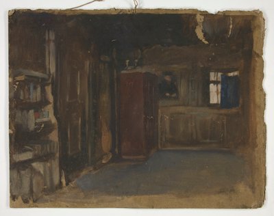 Bir iç çalışma by Edwin Austin Abbey
