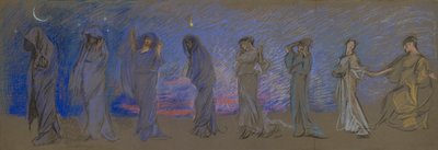 Saatler by Edwin Austin Abbey
