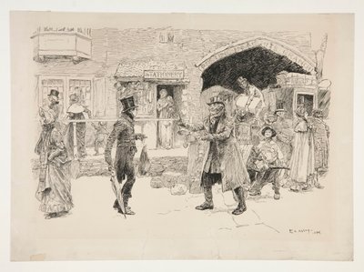 Yerlinin Dönüşü by Edwin Austin Abbey