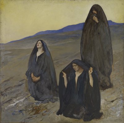 Üç Meryem, c.1905-10 by Edwin Austin Abbey