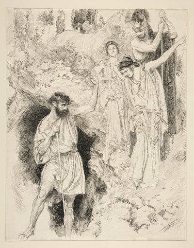 Timon: by Edwin Austin Abbey