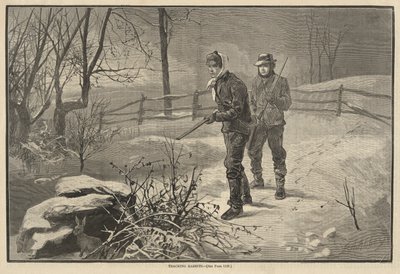 Tavşanları İzlemek by Edwin Austin Abbey