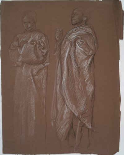 tanımlanamayan çalışma by Edwin Austin Abbey