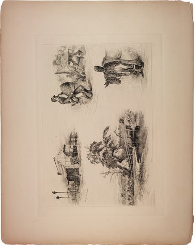 Yankilerle birlikte gitti. by Edwin Austin Forbes