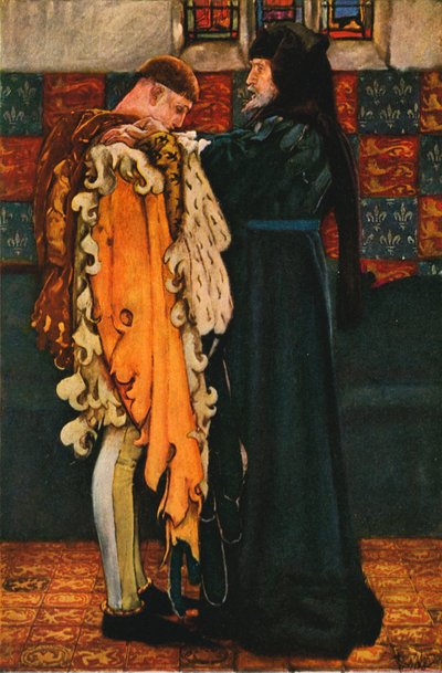 Kral Henry IV ve Prens Henry by Edwin Austin after Abbey