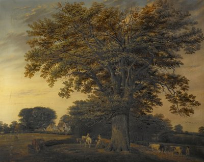 Binley Meşesi, 1848 by Edwin Brown