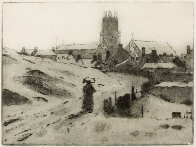 Kara Ülke Kilisesi (gravür) by Edwin Butler Bayliss