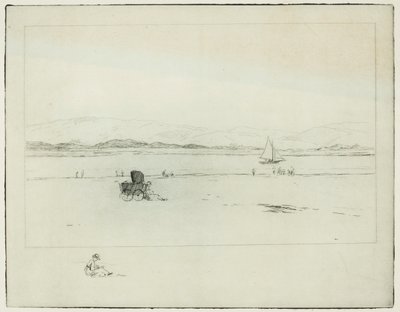 Haliç üzerinde (gravür) by Edwin Butler Bayliss