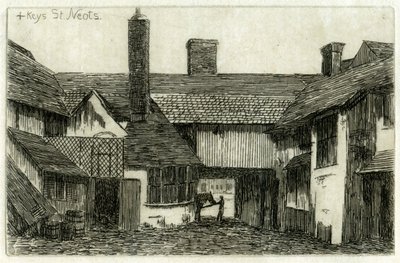 Çapraz Anahtarlar, St Neots, Cambridgeshire, 1881 by Edwin Edwards