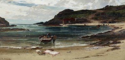 Tepenin Altındaki Cennet (Anglesey) by Edwin Ellis