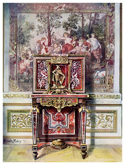 Boulle düğün kutusu, 1910. by Edwin Foley