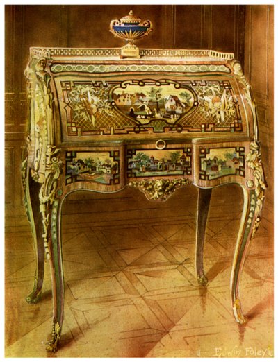 Escritoire a toilette, Fransızca, Victoria ve Albert Müzesi, Londra, 1911-1912. by Edwin Foley