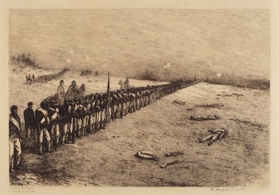 Savaş Hattının Durması by Edwin Forbes