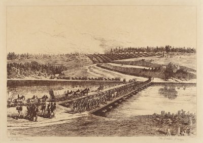 Ponton Köprüleri by Edwin Forbes