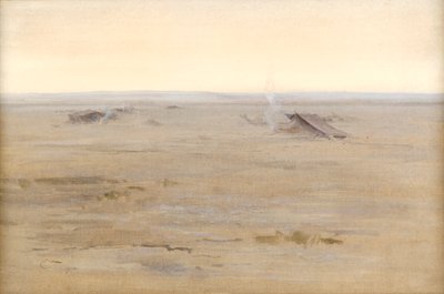 Çölde kamp, 1914 by Edwin John Alexander