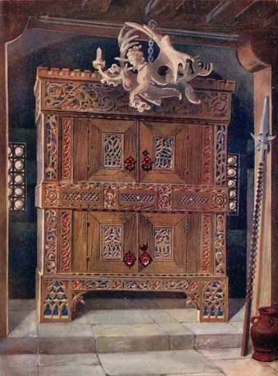 Geç Gotik Schrank. Almanca by Edwin John Foley