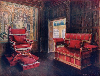 Uçları Ayarlanabilir Döşemeli Sandalye ve Kanepe by Edwin John Foley