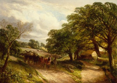 Karting Kereste (tuval üzerine yağlı boya) by Edwin L. Meadows