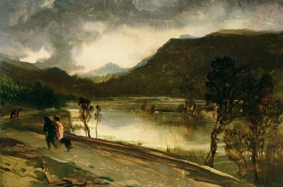 Bir Yayla Loch by Edwin Landseer