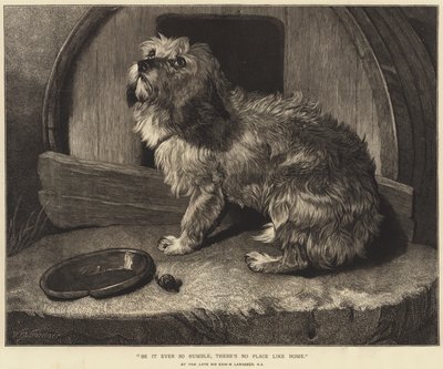 Hiç Bu Kadar Mütevazi Olun, Ev Gibisi Yok by Edwin Landseer