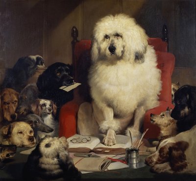 Jüri Tarafından Yargılama veya Yasayı Ortaya Koyma, 1840 dolayları (tuval üzerine yağlı boya) by Edwin Landseer
