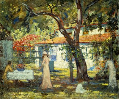 Bahçede by Edwin Murray Mackay