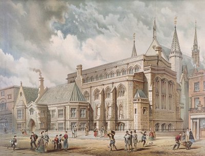 Guildhall Kütüphanesi, Londra, 1872 by Edwin Thomas Dolby