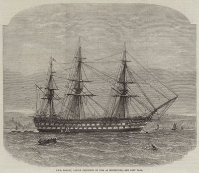 HMS Bombay, son zamanlarda Montevideo