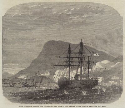 HMS Bulldog, Hayti Sahili