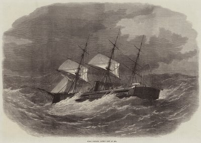 HMS Kaptanı, son zamanlarda Denizde kayboldu by Edwin Weedon