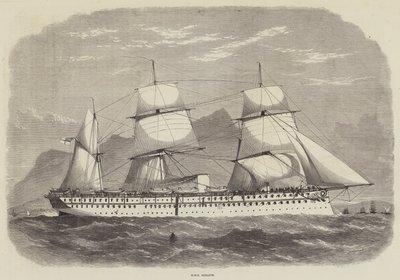 Hindistan ve Galler Prensi, HMS Serapis by Edwin Weedon