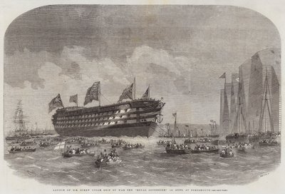 HM Screw Steam Ship of War the Royal Sovereign, 131 Guns