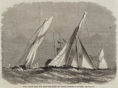 Royal London Yat Kulübü Maçı, Southend'de Sfenks ve Volante yuvarlaması by Edwin Weedon