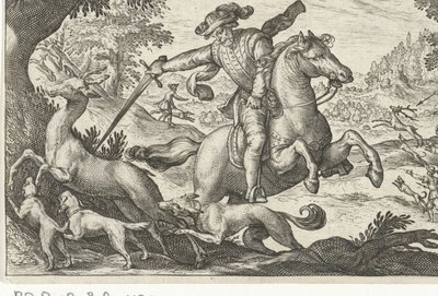 Hertenjacht Jachtscènes (dizi başlığı) Simgeler Venantum Türleri Birkaç Temsilci (dizi başlığı) by Egbert Jansz.