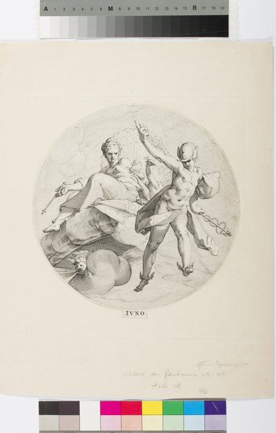Juno (gravür) by Egbert van Panderen